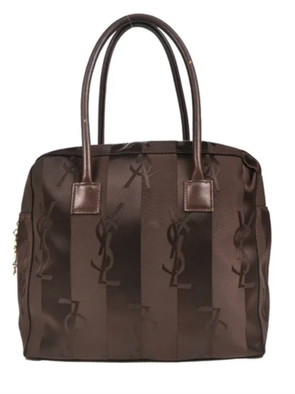 Tom‎ Ford Yves Saint Laurent YSL Monogram Jacquard Tote Brown Archival